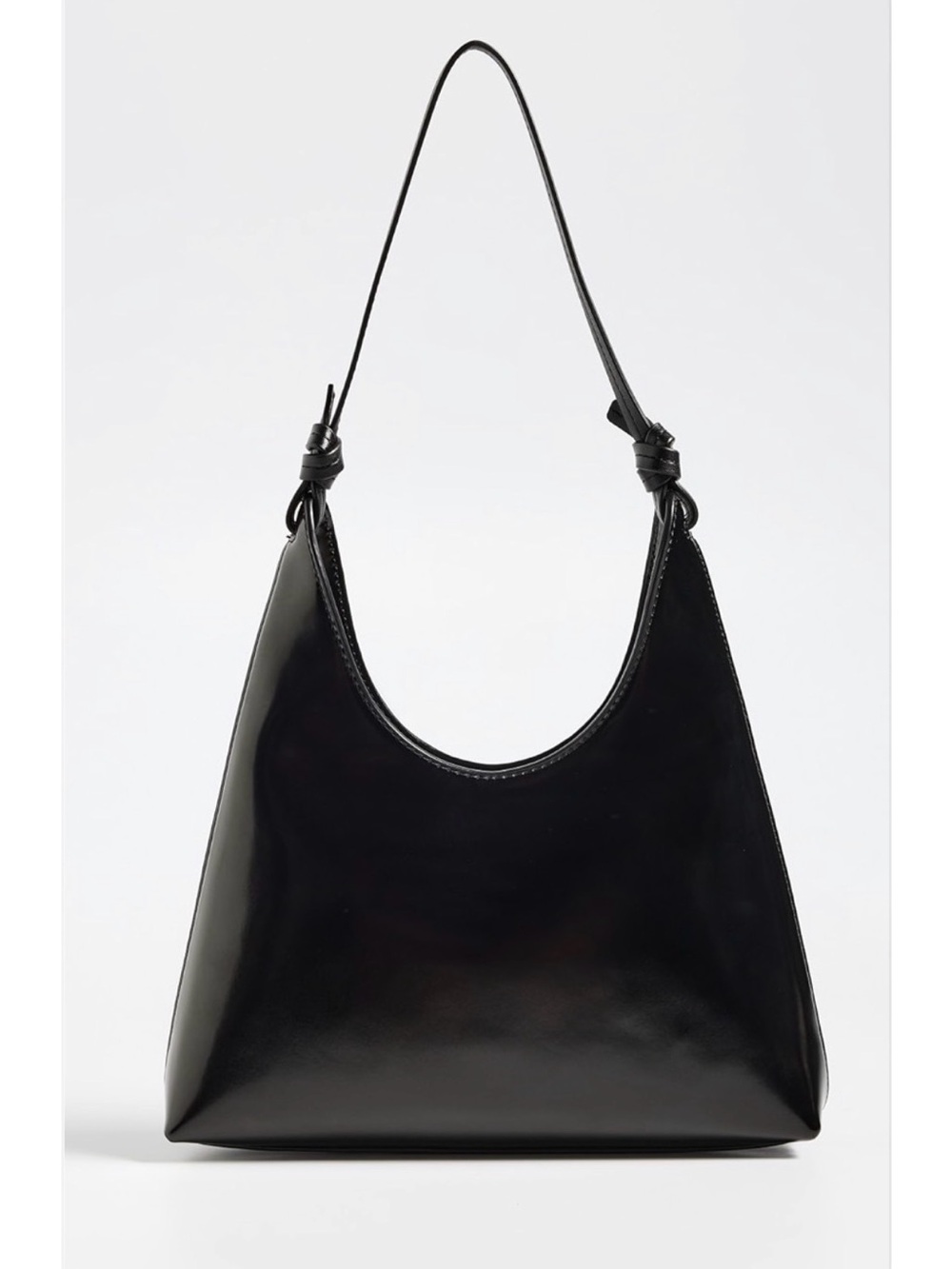 New Staud Winona Shoulder Black Bag - Picture 4 of 13